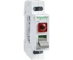 Schneider Electric Schneider Modulis disconnect 32A 2P ISW su raudona lempa (A9S61232)