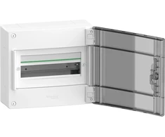 Schneider LVSXR113 PrismaSeT XS 1x13 PSXS-1-13-NT-P skirstomasis skydas, montuojamas paviršiuje, skaidrios durys, IP40 IK09 LVSXR113