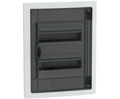 Schneider LVSXP213 PrismaSeT XS 2x13 PSXS-2-13-PT-P skirstomieji įrenginiai, įleidžiami į žemę, skaidrios durys, IP40 IK09 LVSXP213