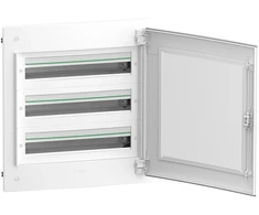 Schneider LVSXP324 PrismaSeT XS 3x24 PSXS-3-24-PT-P skirstomieji įrenginiai, įleidžiami į žemę, skaidrios durys, IP40 IK09 LVSXP324