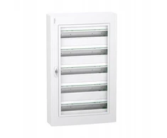 Schneider LVSXR524 PrismaSeT XS 5x24 skirstomieji įrenginiai PSXS-5-24-NT-P paviršinės skaidrios durys IP40 IK09 LVSXR524