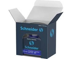 Schneider SCHNEIDER rašalo rašalas, stiklinis rašalo indas, 33ml, mėlynas