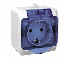 Kištukinis lizdas SCHNEIDER CEDAR PLUS, IP44