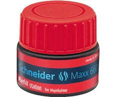 Schneider Papildymo stotelė Maxx 660, 30 ml, raudona (SR166002)