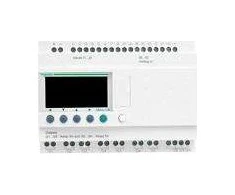Schneider programuojamasis valdiklis 26 įėjimai / išėjimas 24V DC RTC / LCD Želio (SR3power 2BD)