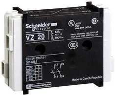 Schneider Electric Schneider pagalbinis kontaktas 1NO 1NC šoninis tvirtinimas (VZ20)