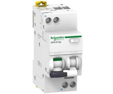Schneider Electric Schneider Liekamosios srovės grandinės pertraukiklis su viršsrovės elementu 32A 30mA tipo AC 1 polių +N - A9D31632
