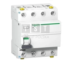 Schneider A9Z22491 Liekamosios srovės grandinės pertraukiklis IID 4p 100A 100mA tipas A A9Z22491