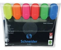 Schneider Teksto žymeklių rinkinys 6vnt