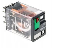 Schneider Zelio RXM 4P 230V AC miniatiūrinė relė LED RXM4GB2P7