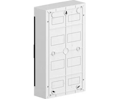 Schneider Electric Schneider EZ9EUC312 Modulinis skirstomasis skydas 3x12 ant paviršiaus montuojamas IP40 Easy9 EZ9EU-3-12-NT-T skaidrios durys EZ9EUC312