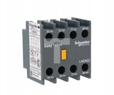 Schneidere „Schneider EasyPact LAEN22“ pagalbiniai kontaktai, skirti LC1E 2NO 2NC, pilki