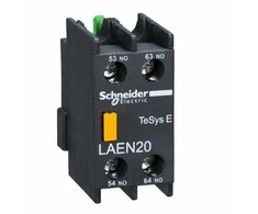 Schneidere „Schneider EasyPact LAEN11“ pagalbiniai kontaktai, skirti LC1E 1NO 1NC, pilki