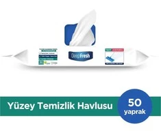 Deep_Fresh Drėgnų grindų šluosčių papildymas Deepfresh 50 vnt