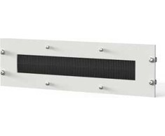 SCHROFF SCHROFF kabelio sandariklis, skirtas Novastar ir Eurorack, RAL 7035, prisukamas, 3 U
