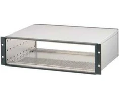 SCHROFF SCHROFF RatiopacPRO 19 stovo korpusas, išplečiamas dangtis, 3 HU, 84 HU, 255 mm