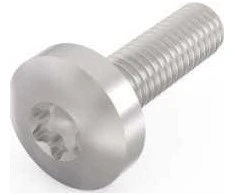 SCHROFF SCHROFF skersinis varžtas, Torx, GND funkcija, cinkuotas plienas, M4 14 mm, 100 vnt.