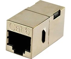 Schwaiger Schwaiger 2 x RJ45 Sidabrinė