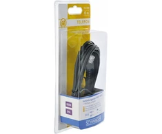 Schwaiger Schwaiger DSL kabelis RJ12 6P2C -> TAE-F 6P4C 6m juodas (TAL6532533) - AP185061