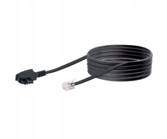 Schwaiger Schwaiger DSL kabelis RJ12 6P2C -> TAE-F 6P4C 6m juodas (TAL6532533) - AP185061