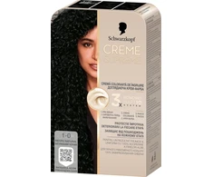 Schwarzkopf SCHWARZKOPF Creme Supreme plaukų dažai atspalvis 1-0 Natural Juodas