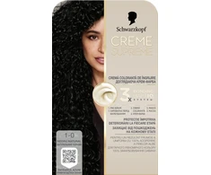 Schwarzkopf SCHWARZKOPF Creme Supreme plaukų dažai atspalvis 1-0 Natural Juodas