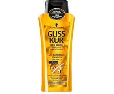 Schwarzkopf Gliss Oil Nutritive Champú, 400 ml