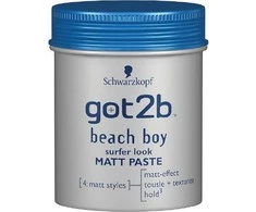 Schwarzkopf Got2b Beach Boy matinė pasta banglentininko įvaizdžiui, 100 ml