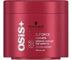 Schwarzkopf Professional Osis+ G.Force Extra Strong Gel stiprios fiksacijos želė plaukams, 150 ml