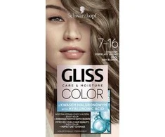 Gliss Color Care &amp; Moisture 7-16 Cool Ash Skirtas šviesiems plaukams