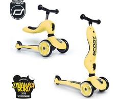 Paspirtukas - balansinis dviratukas Scoot &amp; Ride  Highwaykick 1 2in1 Lemon 96354