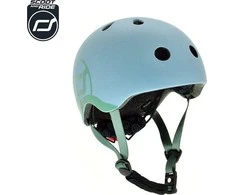 „Scoot and Ride“ „Scoot &amp; Ride“ dviratis „Kask XXS-S Steel“