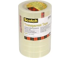 Scotch Scotch 550 biuro juosta 19mm/66m skaidri (8)