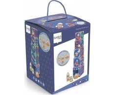 Scratch Edukacinė piramidė su figūromis Kosmosas
