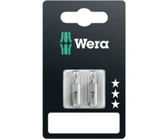 Grąžtas Atsuktuvo antgaliai Wera Standart 2 vnt T20 x 25mm