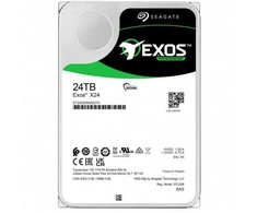 Dysk Seagate Exos X24 ST24000NM007H - HDD - Enterprise - 24 TB - intern - 3.5" - SAS 12Gb/s - 7200 rpm - Puffer: 512 MB