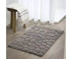 Vonios kilimėlis Sealskin Pebbles, 60 x 90 cm, pilkas