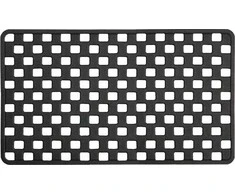 Vonios kilimėlis Sealskin Doby, 75x38 cm, juodas