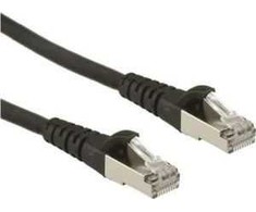 Roline Secomp PatchCable RJ-45-1.5m SFTP – CAT 6a – juoda (21.15.2854)