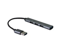 Secomp Standartinis USB 3.0 šakotuvas, A tipo jungtis, 4 A tipo prievadai (3 x USB 2.0 + 1 x USB 3.2 Gen1) (S3018)