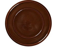 Secret De Gourmet AKMENS plokščia lėkštė 16 cm gintaro spalvos