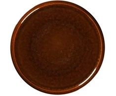 Secret De Gourmet AKMENS plokščia lėkštė 28 cm gintaro spalvos
