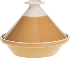 Secret De Gourmet Indai marokietiškajai virtuvei TAJINE, keramika, geltona
