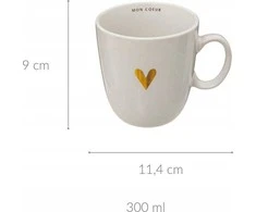 None Nežinomas Puodelis, balta, 0.3 l
