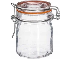 Secret De Gourmet PIECES Stiklinis indas su dangteliu ir spaustuku, 150 ml, 8 vnt