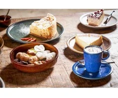 Secret De Gourmet STONE Plokščia lėkštė 24 cm vulkaninės spalvos