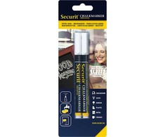 Plakatas Securit Chalkmarker balta 1-2mm 2stk/pak (2 stk.)