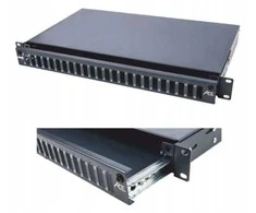 Securitynet 19 1U 24xSC dvipusis skydelis su kreipikliu, tuščias P1-T240000-E-LV