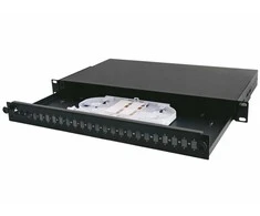 Securitynet PANELĖ 19 colių 1U 24XSC SX 1X KASETĖ SC-FL-01
