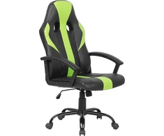 Beliani SUCCESS biuro kėdė, dirbtinė oda, lime